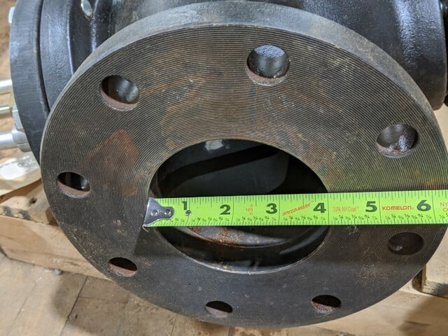 4" Dodge Engineering #GF2A-160, 2 Way Auto Globe Valve EN310B2 Actuator Non-Spring Return 24VAC - Image 5