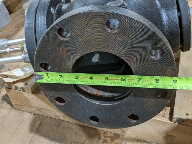 4" Dodge Engineering #GF2A-160, 2 Way Auto Globe Valve EN310B2 Actuator Non-Spring Return 24VAC - Image 6