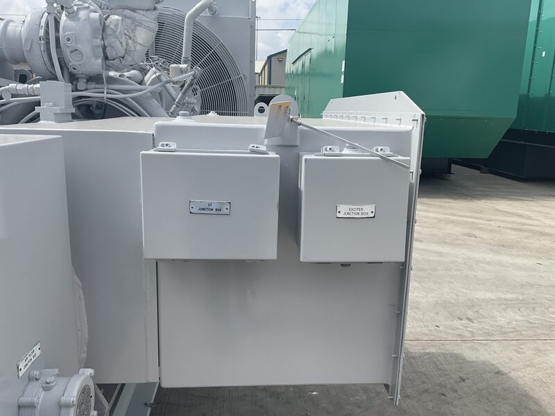 500 KW Caterpillar #3412DITA, diesel generator set, 277/480 Volts, 3-phase, 831 HP @ 1800 RPM, Woodward 2301A - Image 6
