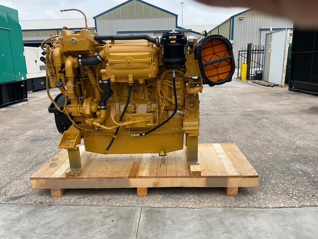 671 HP Caterpillar #C18-ACERT, diesel marine engine, 2100 RPM, Tier 3, sound attenuated enclosure 1 - Image 1