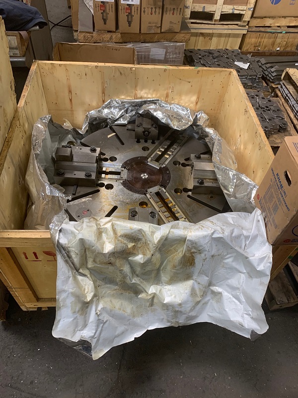 40" Atlas #PA-40-3, independant 4-jaw chuck, 39.37" grip diameter, 2010 - Image 2