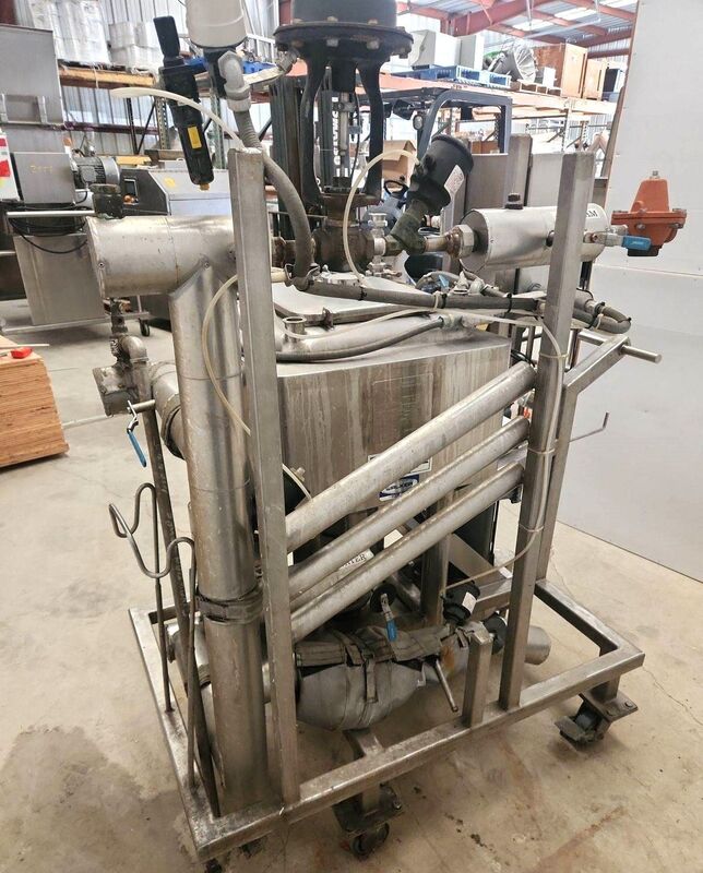 Walker, 25 gallon jacketed liquifier, 150 psi @ 350&deg;F, portable frame w/ Control panel - Image 6