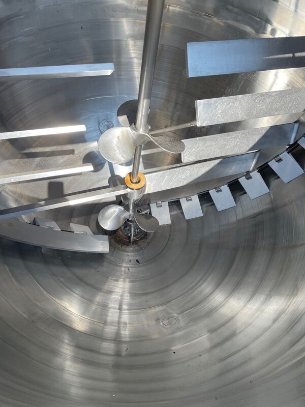 400 gallon Lee Industries #400D9MS, Stainless Steel double motion sanitary mix kettle - Image 5