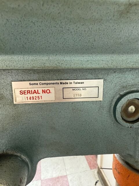 15" Challenger #2770, drill press, 115 V., 1.5 HP - Image 3