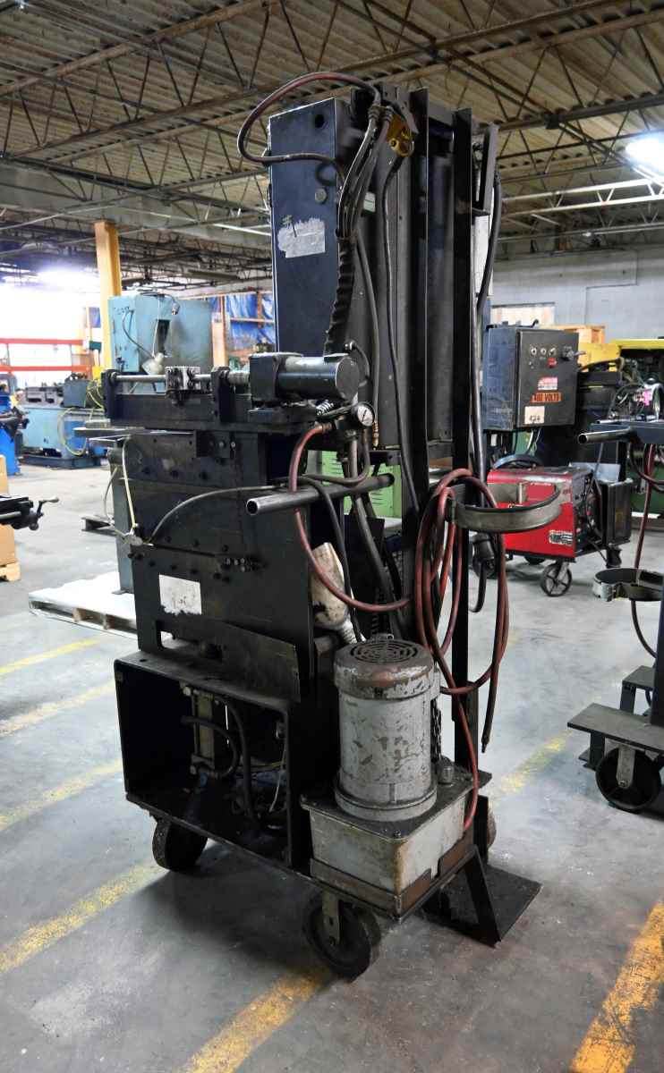 10" x .125" Coil Jointing Technologies, shear end welder, 3-blades air shear, air clamps, automatic tig torch - Image 5