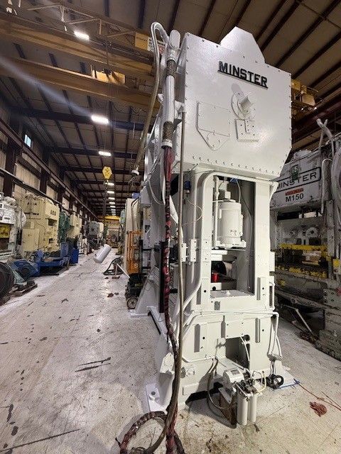 200 Ton, Minster Hevistamper #E2D-200, straight side double crank, 8" stroke, 31" Shut Height, 6" adj., 71" - Image 6