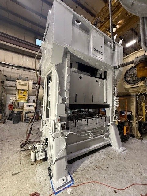 200 Ton, Minster Hevistamper #E2D-200, straight side double crank, 8" stroke, 31" Shut Height, 6" adj., 71" - Image 8