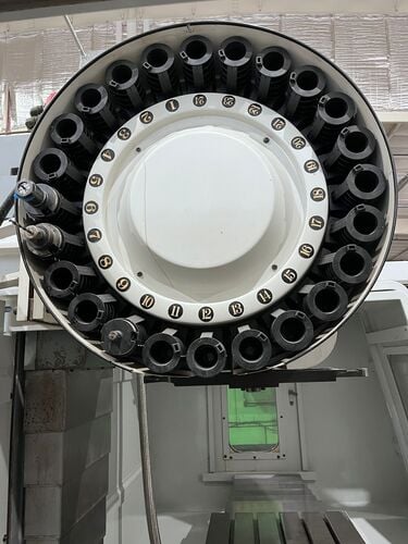 Yama Seiki #VMB-1100, CNC vertical machining center, 24 automatic tool changer, 43.3" X, 23.6" Y, 23.6" Z - Image 9
