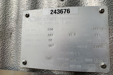 100 bbl Double Wall Coated Production Tank, 2001 - Image 10