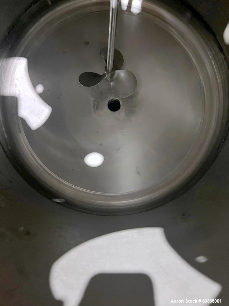 75 gallon Amherst, 304L Stainless Steel Agitated Pressure Tank, 30" diameter x 22" straight side, dished top - Image 8