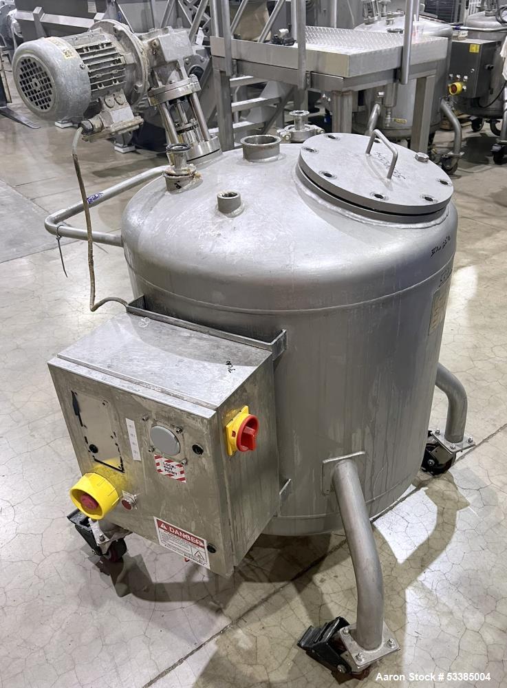 75 gallon Amherst Stainless Steel Pressure Tank,, 304L Stainless Steel, Vertical. Approximate 30" diameter x - Image 4