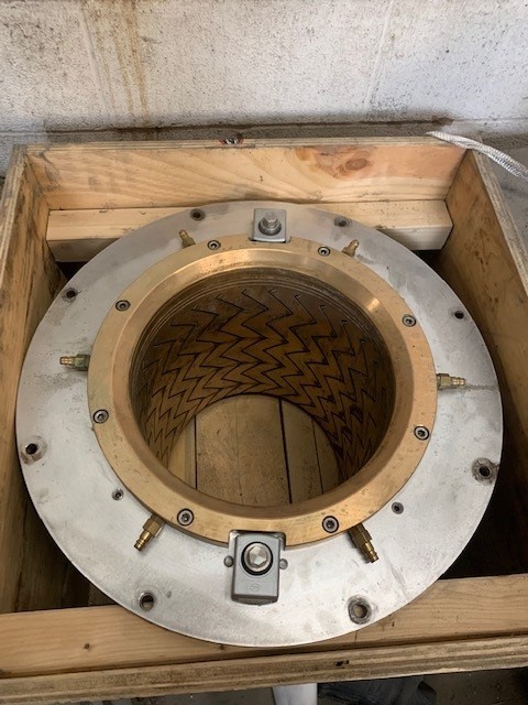 Streamline, Pipe Die For HDPE, 12" to 16", 12" bushing, 12" conpro adj sleeve, w/ tilt cart, 2018 - Image 3
