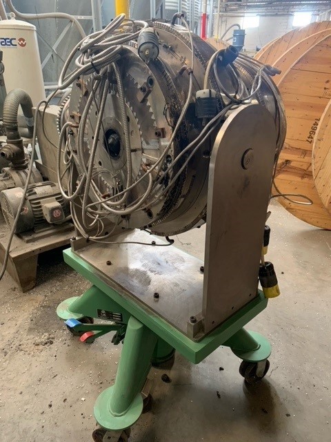 Streamline, Pipe Die For HDPE, 12" to 16", 12" bushing, 12" conpro adj sleeve, w/ tilt cart, 2018 - Image 4