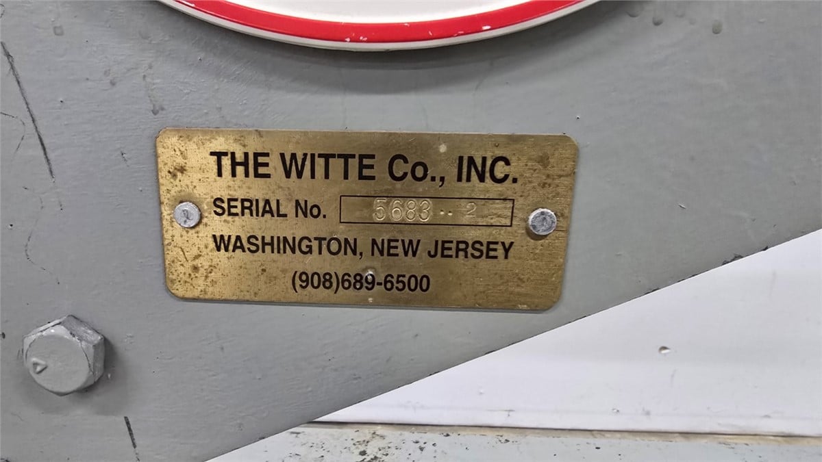 6" wide x 8' long, Witte feeder, 10.25" x 10.25" infeed, 1 HP Siemens RGZESD, C-3 gearbox, 1.15 SF, 1745 RPM - Image 3