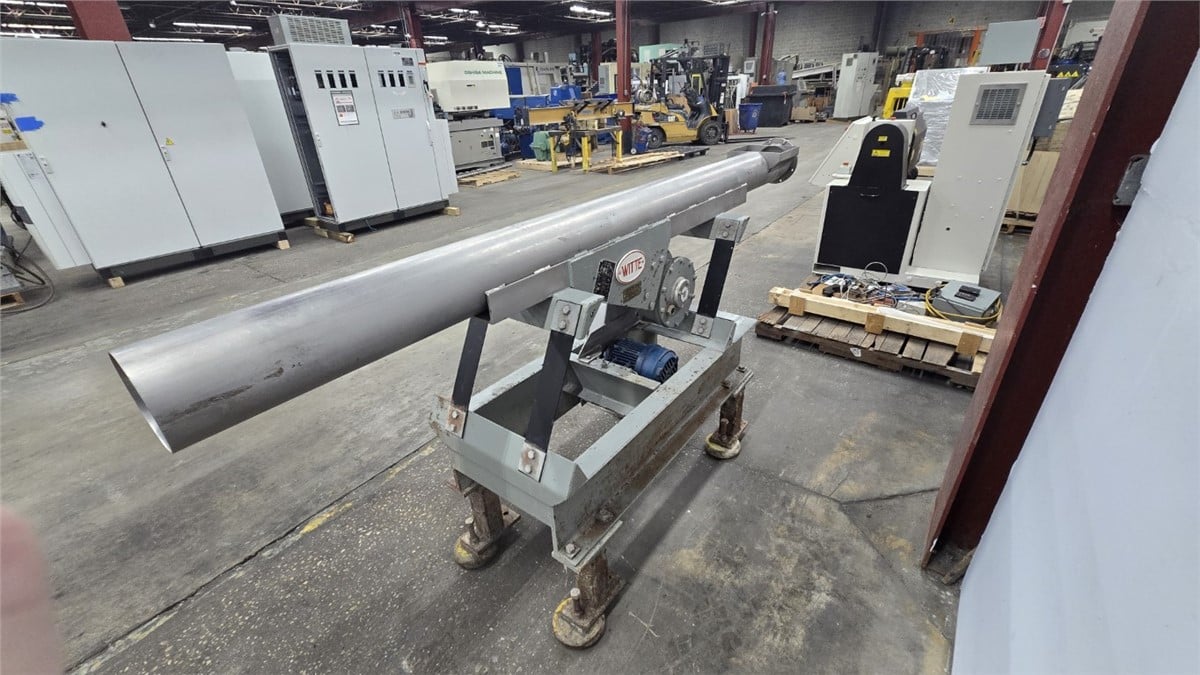 6" wide x 8' long, Witte feeder, 10.25" x 10.25" infeed, 1 HP Siemens RGZESD, C-3 gearbox, 1.15 SF, 1745 RPM - Image 6