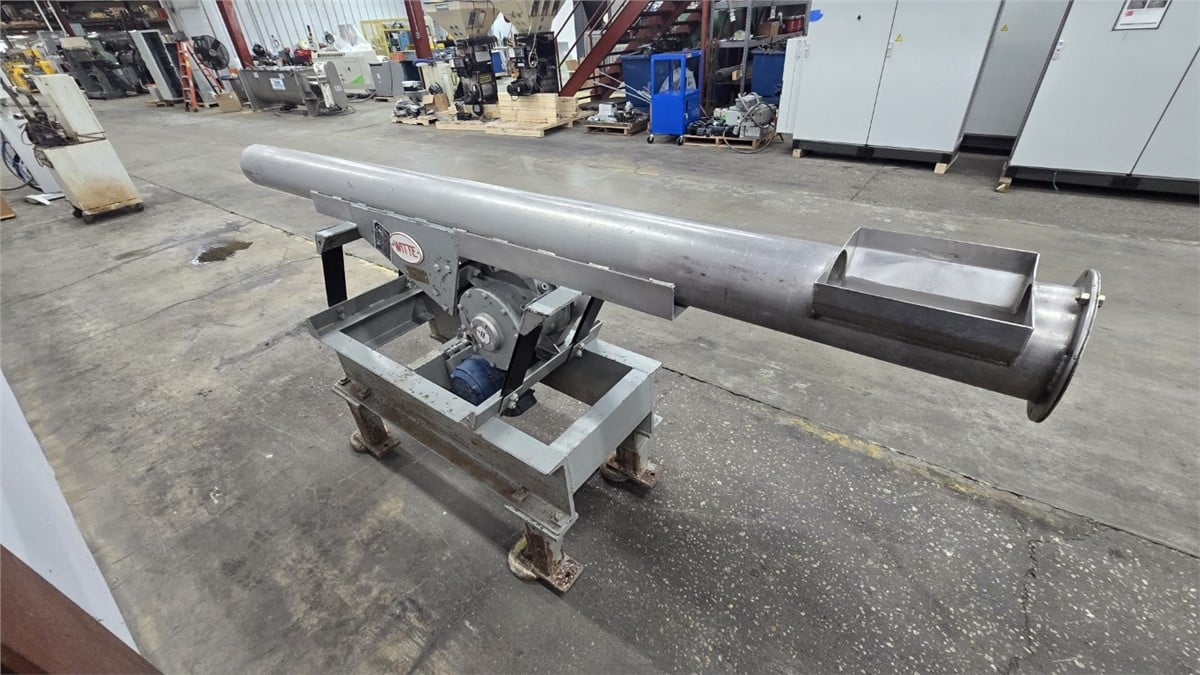 6" wide x 8' long, Witte feeder, 10.25" x 10.25" infeed, 1 HP Siemens RGZESD, C-3 gearbox, 1.15 SF, 1745 RPM - Image 7