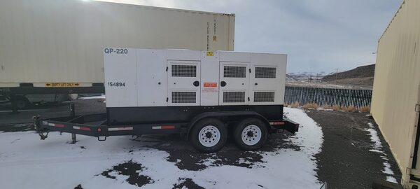 200 KW SWP / Hanco #QP220, mobile diesel generator set, multi-voltage, EPA Tier 3 Flex, 2015 - Image 1