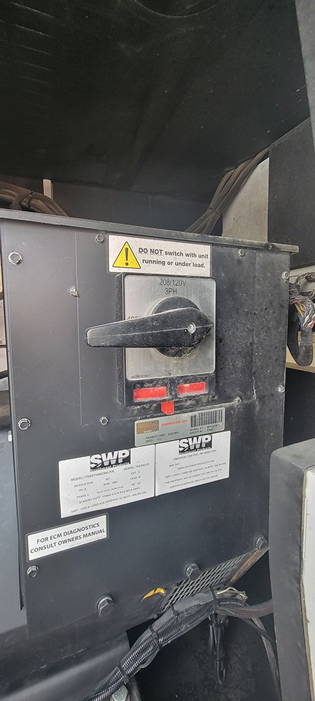 200 KW SWP / Hanco #QP220, mobile diesel generator set, multi-voltage, EPA Tier 3 Flex, 2015 - Image 4