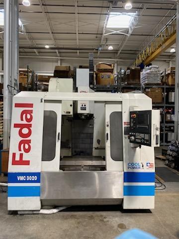 Fadal #VMC3020VHT, CNC vertical machining center, Siemens Sinumrerik 840D, 30" X, 40" Y, 24" Z, 10000 RPM, 24 - Image 2