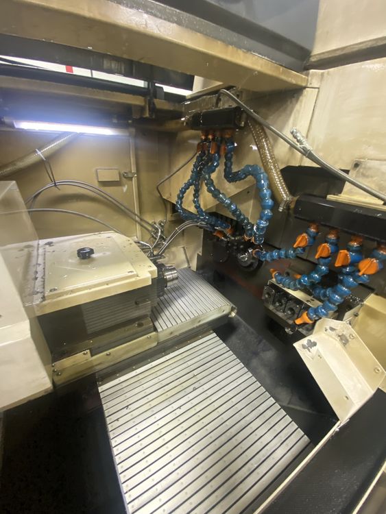 KSI #TCM32S, CNC Swiss automatic lathe, Fanuc 0iTF, Barload VITO barfeed, LNS chip conveyor, 2018 - Image 4