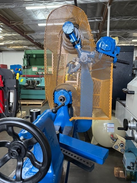26" x 38" Hepworth #L126 No. 9 Spinning Lathe, 3 HP, speed adjustment (belt), tool post & holders - Image 5