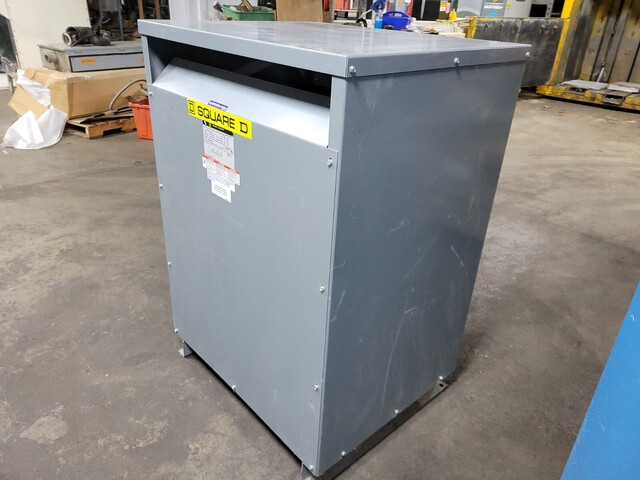 150 KVA 480 Primary, 480Y/277 Secondary, Square D #EE150T1814HISNLP - Image 8