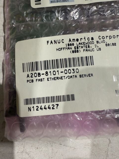 Fanuc #A20B-8101-0030, PCB Servo Control Board, New - Image 5