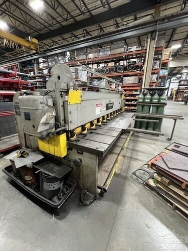 1/4" x 10' Cincinnati #1810, mechanical power shear, 36" front operated power back gauge, 15 HP, 60 SPM - Image 3