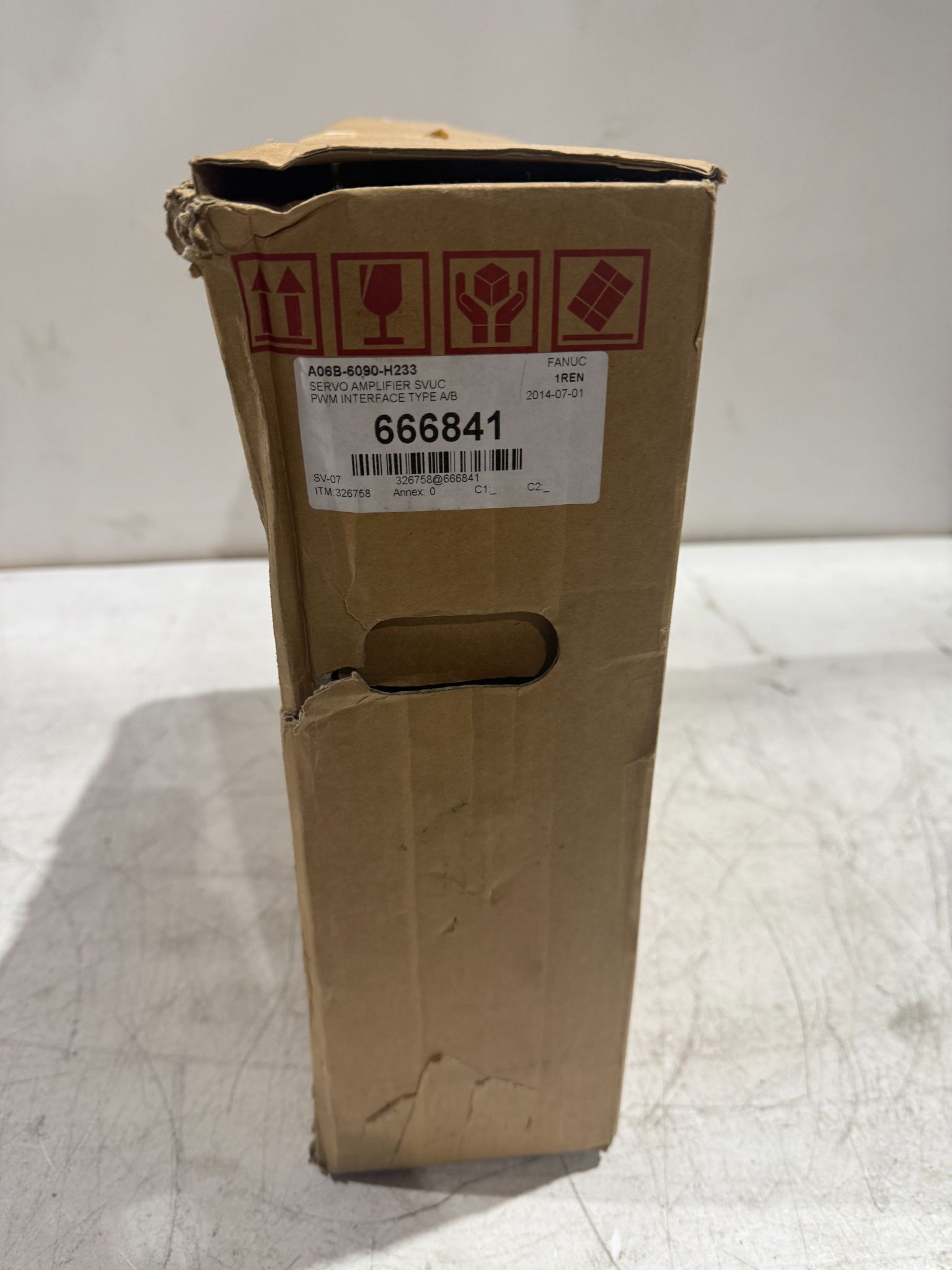 Fanuc #A06B-6090-H233, Servo Drive, New - Image 2
