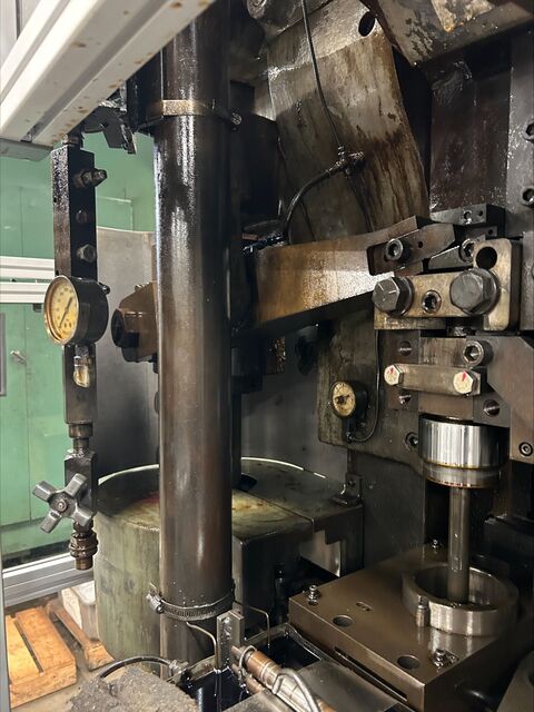 U.S. Baird #5L51, transfer press, 7" stroke, 13 op die, Minster clutch brake - Image 7