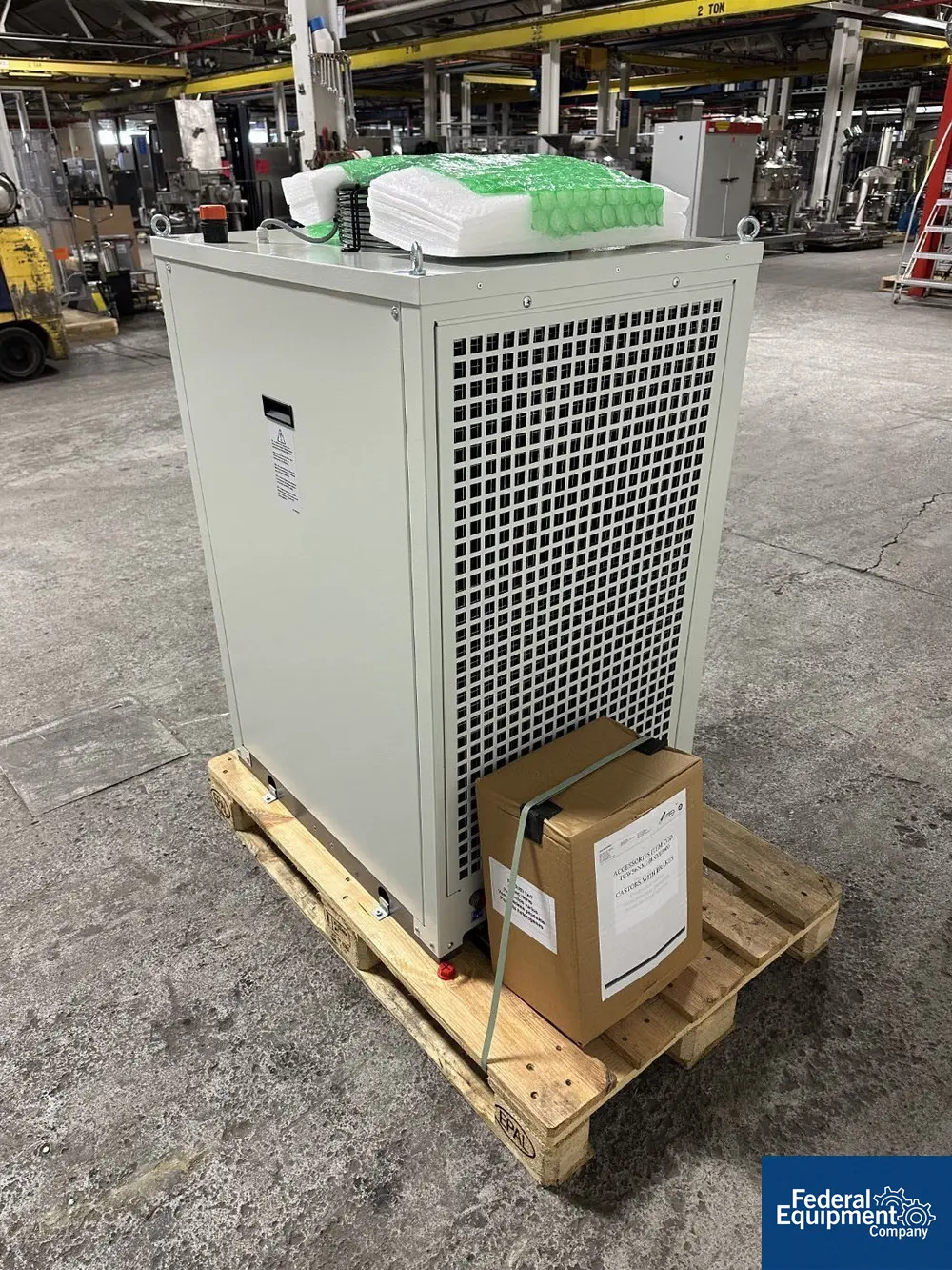 1.3 Ton, Texa Industries #TCW56, Chiller, 4900KW, air cooled, 400V, 3ph, 5hz, R134a refrigerant, S/N 00218206 - Image 4