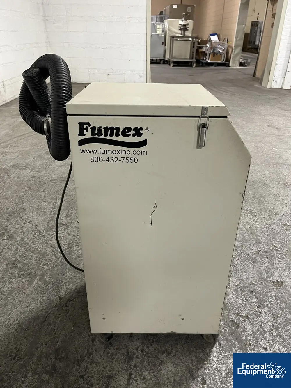Fumex #FA2, Fume Extractor, stainless steel construction, portable, 120 volts, serial# 08042255 - Image 5