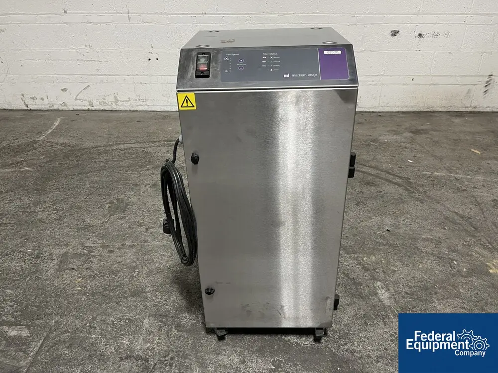 Markem #ES500, Fume Extractor, stainless steel construction, portable, 115 volts, serial# 12/11/ES500-135 - Image 1
