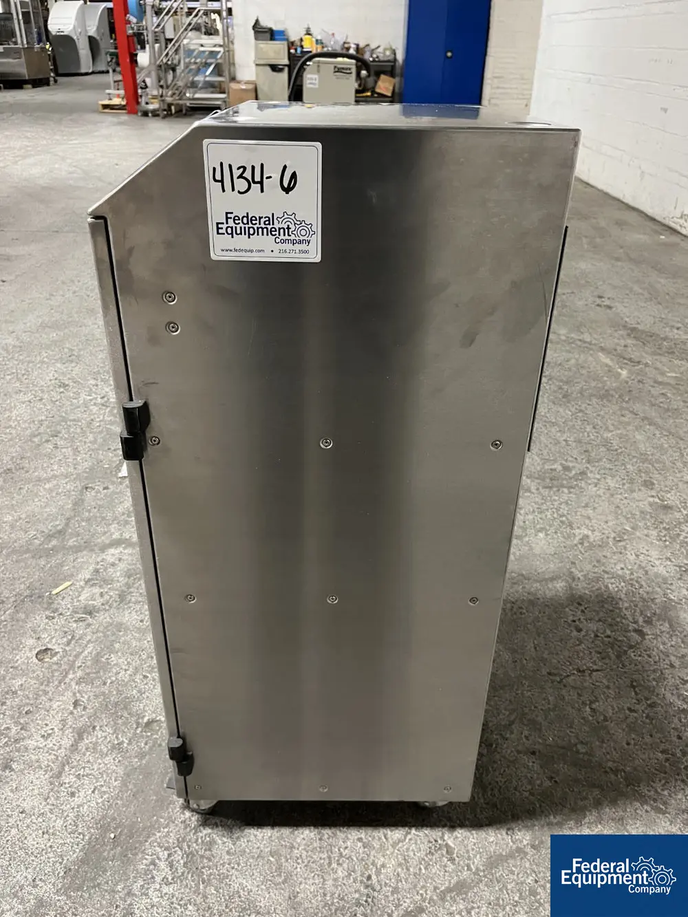 Markem #ES500, Fume Extractor, stainless steel construction, portable, 115 volts, serial# 12/11/ES500-135 - Image 3