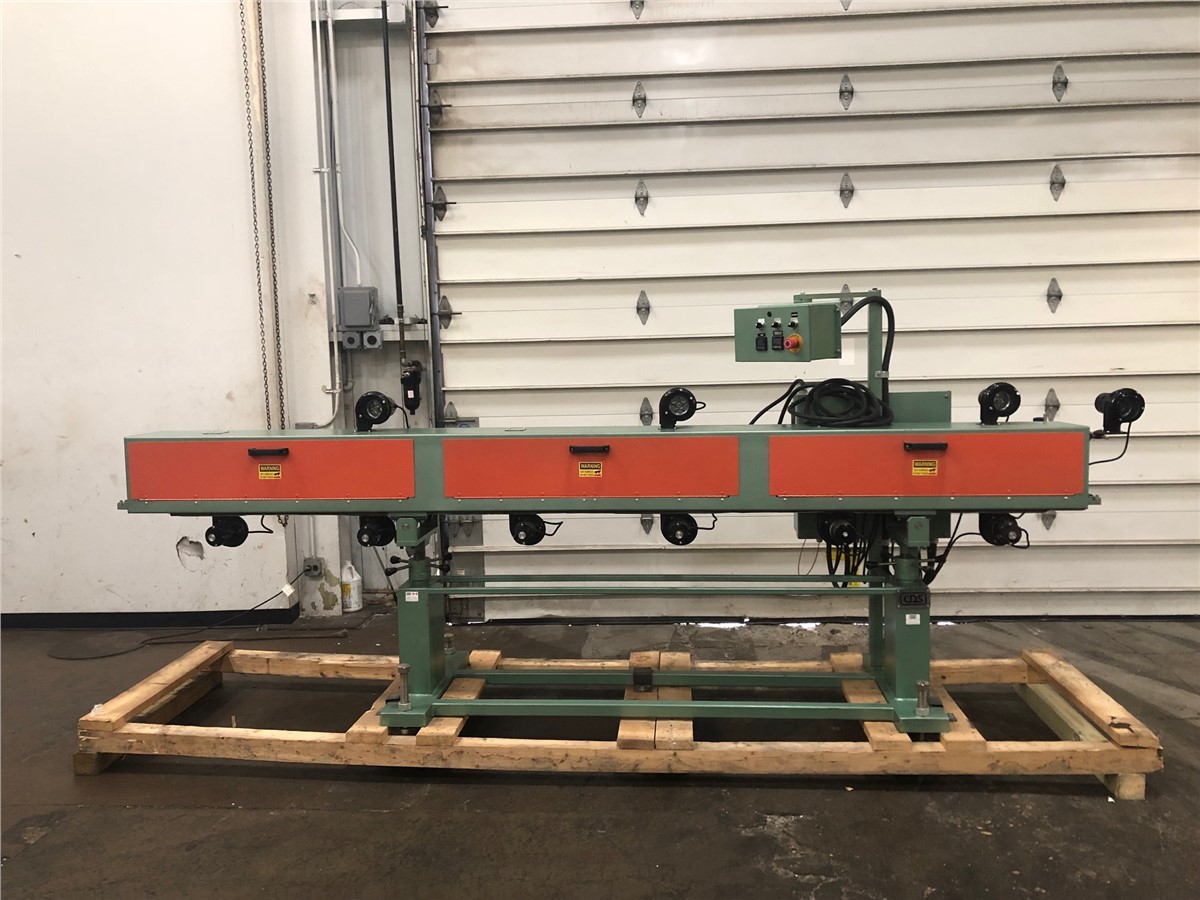 CDS #CICO-12-12, Infrared Convection Oven, 12' long, 12" x 12" Cross Section, 8" x 8" Bulk Head Openings, (3) - Image 1