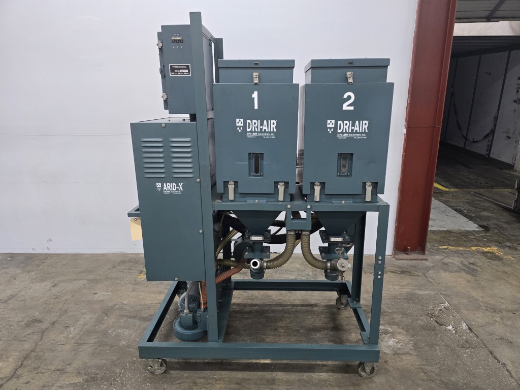 Dri-Air #Arid-X-35PDII, Air Dryer, Dual Hopper, 35 cfm, 30 lb. Hoppers., 16" L x 16" width x 27" H Hopper - Image 2