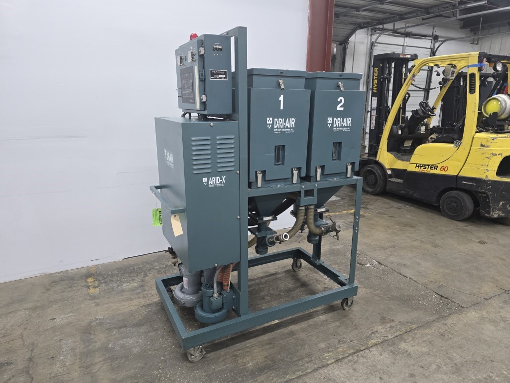 Dri-Air #Arid-X-35PDII, Air Dryer, Dual Hopper, 35 cfm, 30 lb. Hoppers., 16" L x 16" width x 27" H Hopper - Image 4
