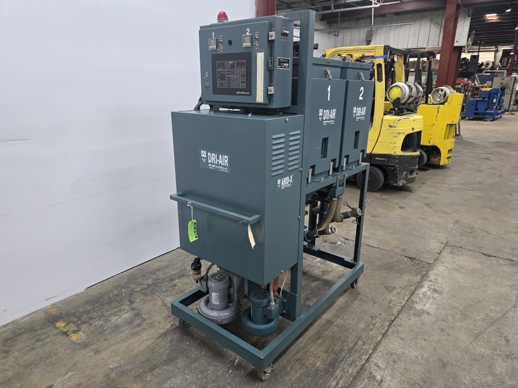 Dri-Air #Arid-X-35PDII, Air Dryer, Dual Hopper, 35 cfm, 30 lb. Hoppers., 16" L x 16" width x 27" H Hopper - Image 9