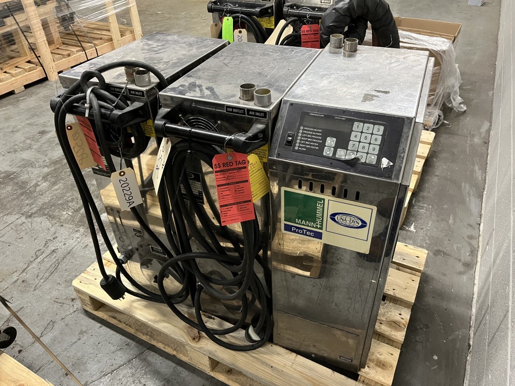 Una-Dyn #UDC-30, Dehumidifying Hopper Dryer & Auto Mini Dryers, Lot of 3, 460 V - Image 4