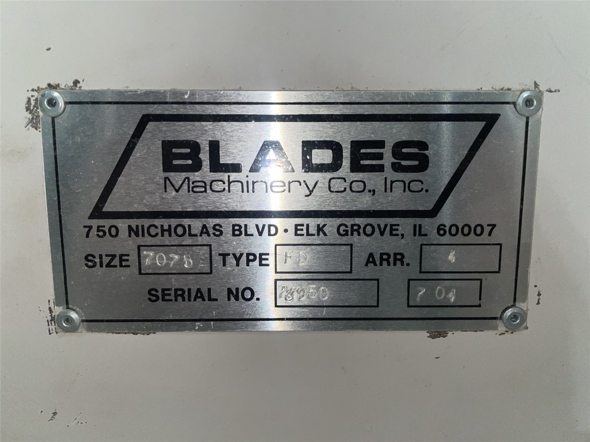 Cumberland, Blower, 2-6 Cut Size, 10" x 12", 3 Fly Knives, 2 Bed Knives, 15 HP, 230/460 V - Image 10