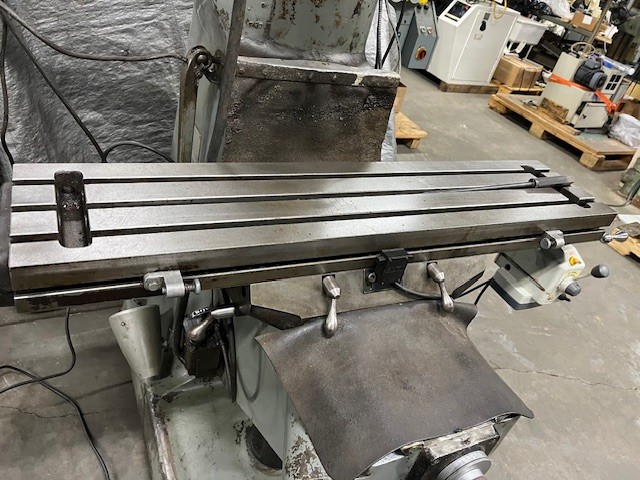 Bridgeport #Series-I, vertical mill, 9" x48"tbl, 2 HP, 36" X, 12" Y, 16" Z, 7" riser, 2-Axis digital read - Image 4