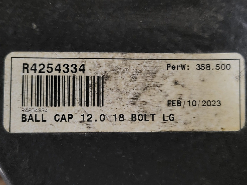 Letourneeau #R4254334, 12" 18 bolt ball capacity - Image 2