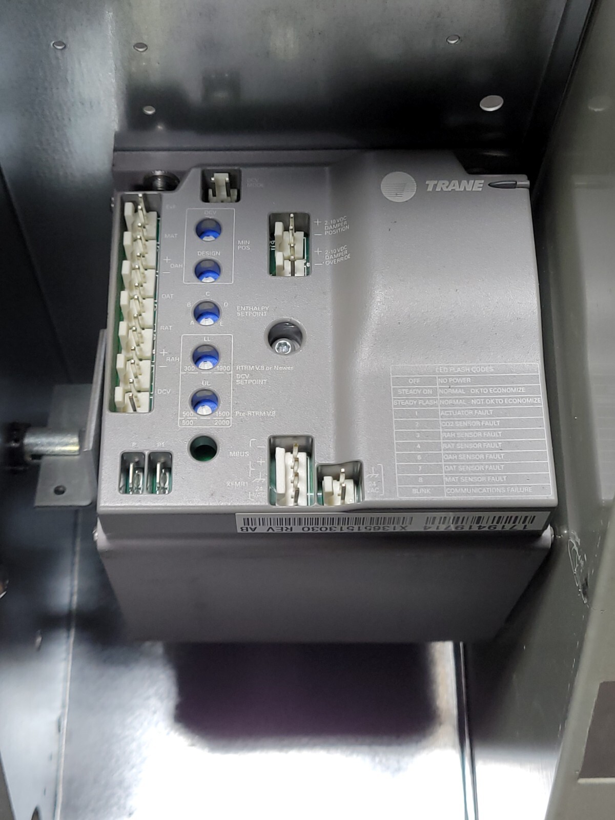 Ingersoll Rand #BAYECON092B, Air Damper Horizontal Dry Bulb Economizer Stainless - Image 4