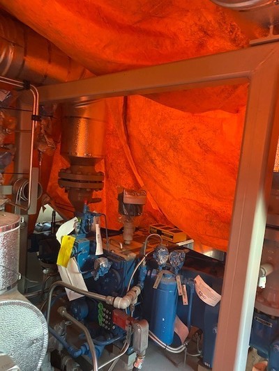 125 HP Ariel #JGQ/2, reciprocating compressor, 125 HP @ 1785 RPM Baldor A44-4168-1796, 1 stage, 2015 - Image 2