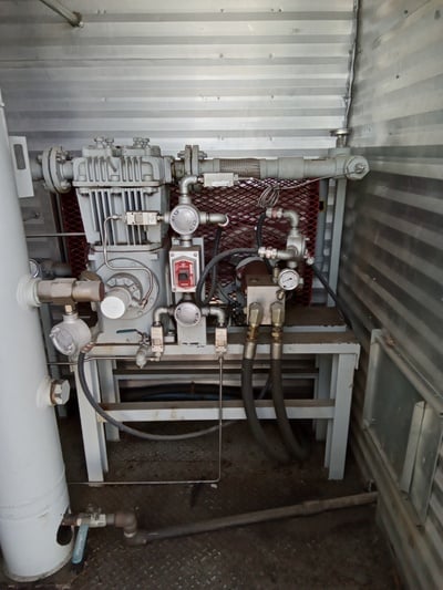 Quincy #270PNG, reciprocating compressor, 1-stage, 2002 - Image 6