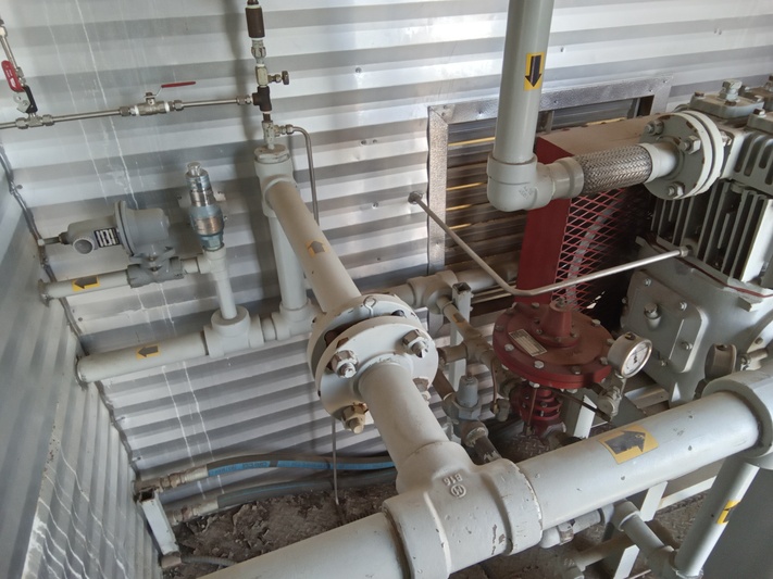 Quincy #270PNG, reciprocating compressor, 1-stage, 2002 - Image 7