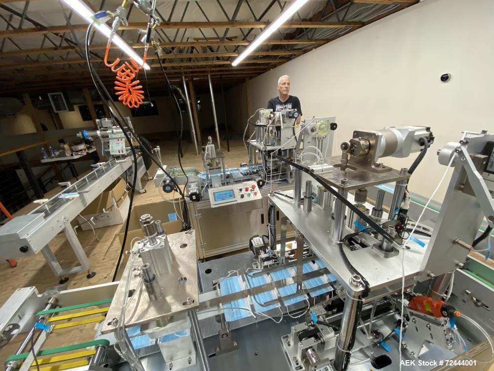 Zhengzhou Henuo Machinery #Henan-Zhen, PPE Face Mask Converting and Wrapping Line, Henan-Zhen - Image 2