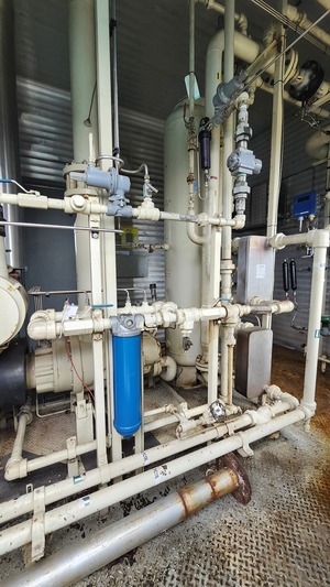 203 HP Sullair #02250163-678, screw compressor, 1-stage, Cat G3306TA, 2005 - Image 10