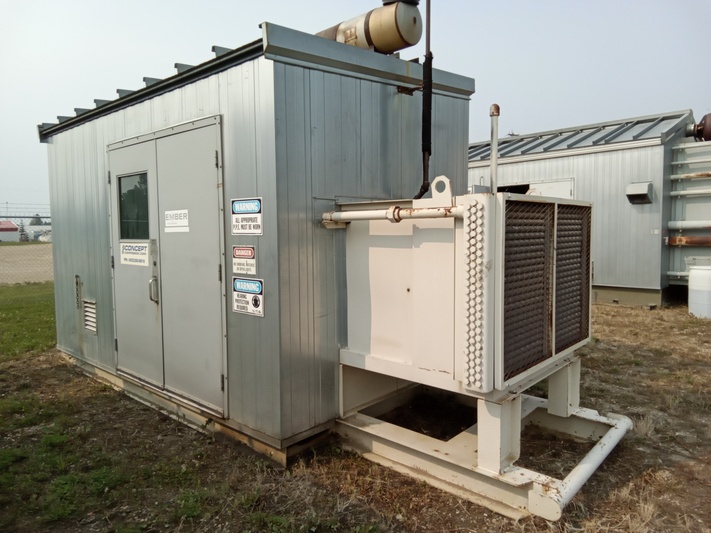 65 HP Sullair #PDHI2L-26-131, screw compressor, 1-stage, 1800 RPM, Arrow VRG330T, 2004 - Image 2