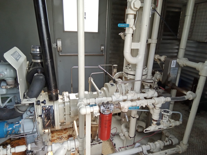 65 HP Sullair #PDHI2L-26-131, screw compressor, 1-stage, 1800 RPM, Arrow VRG330T, 2004 - Image 5